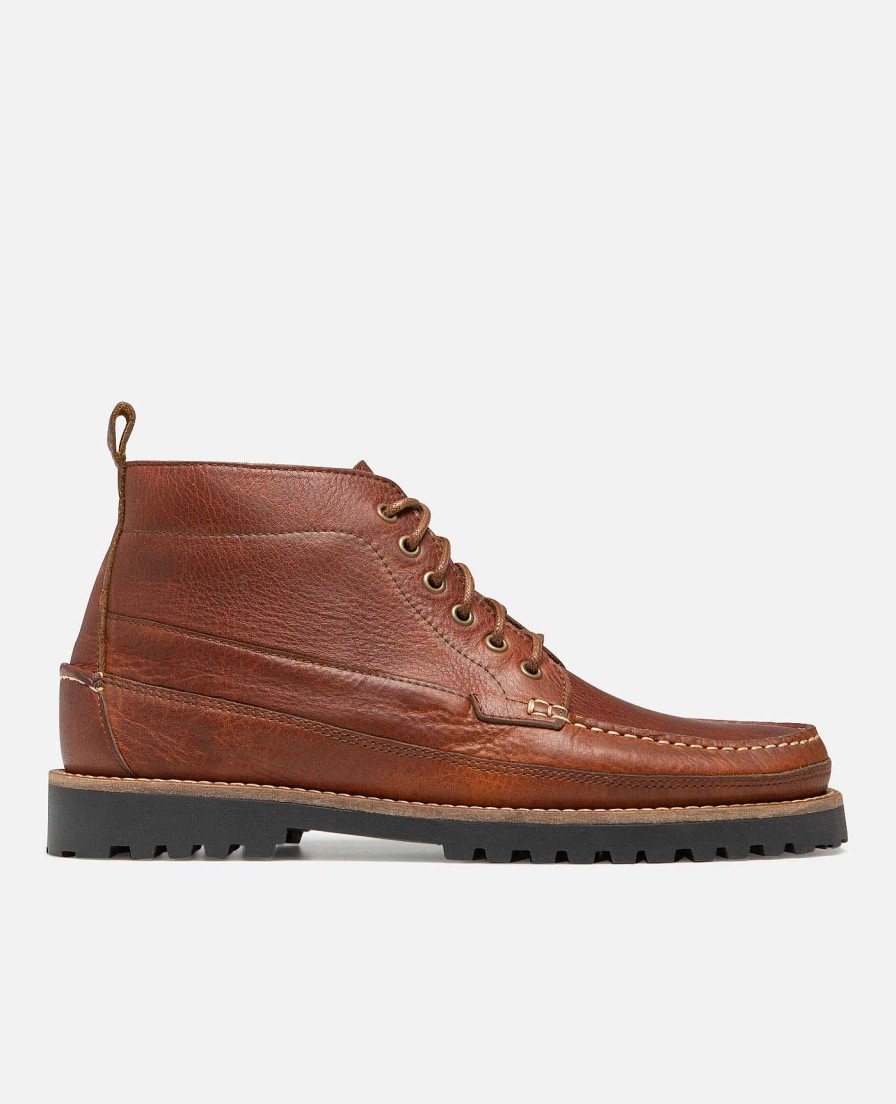 KOST Men'S Brown Leather Chukka Boots Hot