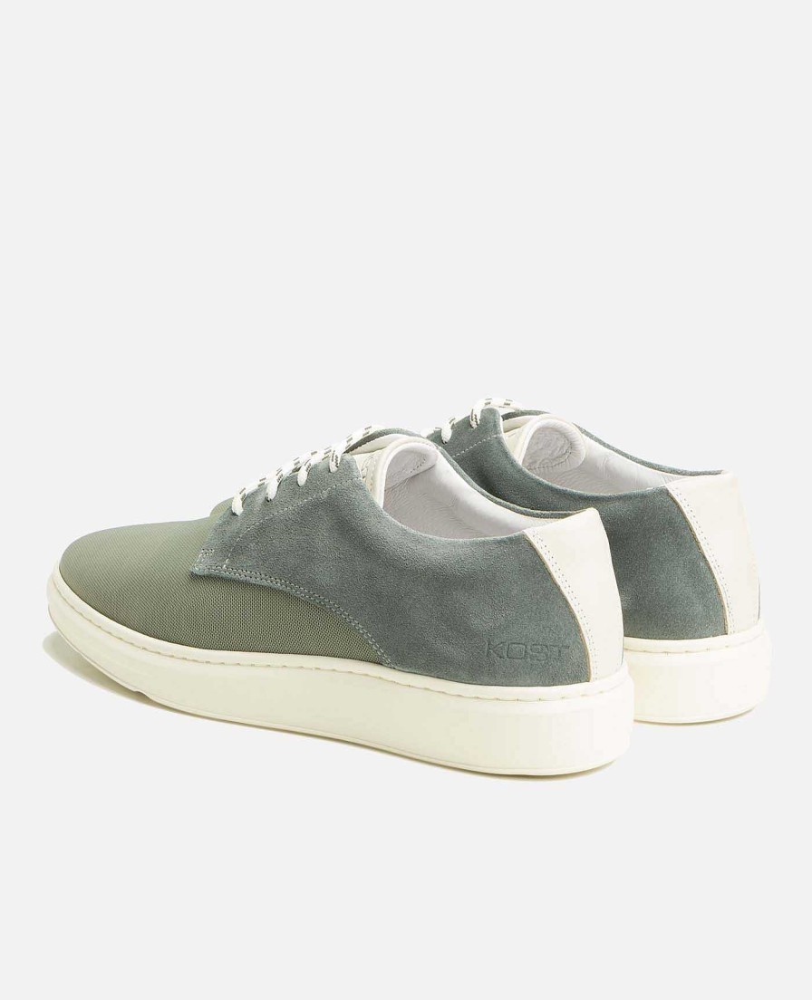 KOST Men'S Suede Khaki Sneakers Clearance