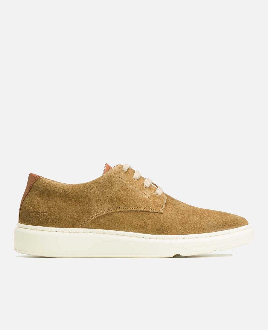 KOST Men'S Suede Taupe Sneakers Best