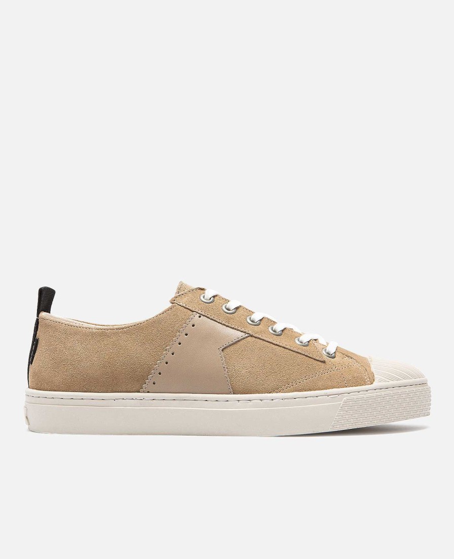 KOST Men'S Beige Suede Sneakers Clearance