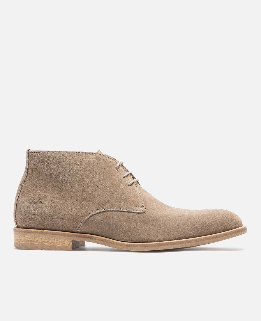 KOST Men'S Taupe Suede Chukka Boots New