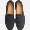 KOST Men'S Navy Blue Suede Loafer New