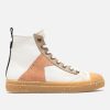 KOST Women'S Shoes Made Of Off-White And Peach-Colored Oeko-Tex Canvas Online