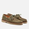 KOST Men'S Green Suede Boat Shoe New