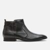 KOST Men'S Black Vegetable Tanned Leather Boots Clearance