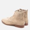 KOST Men'S Beige Leather Lace-Up Boots New