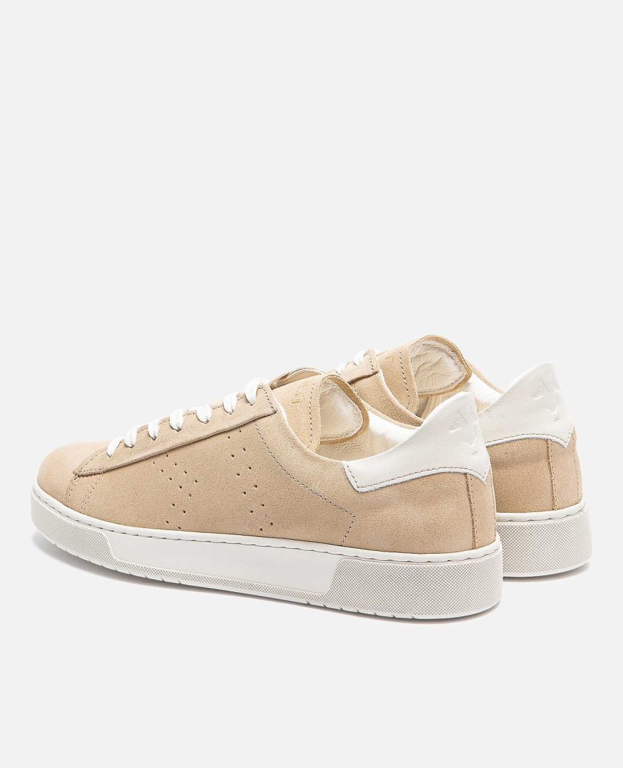 KOST Men'S Beige Suede Sneakers Hot