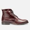 KOST Men'S Bordeaux Leather Lace-Up Boots Best