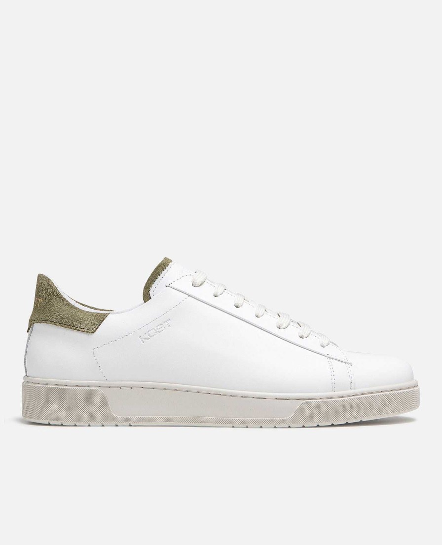 KOST Men'S White Leather Sneakers Online