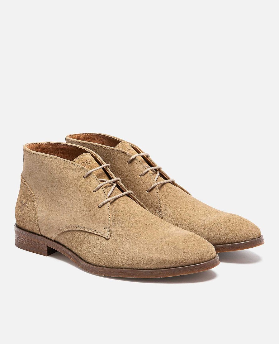 KOST Men'S Camel Suede Chukka Boots Hot