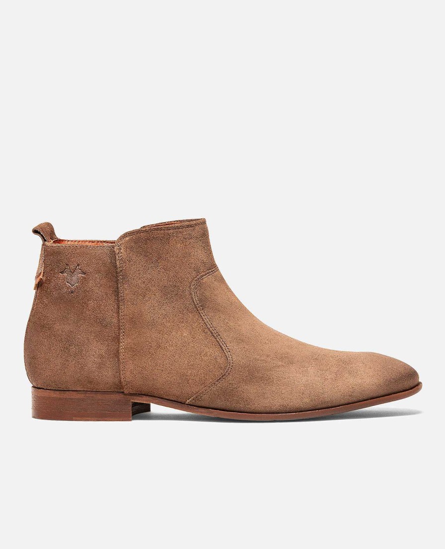 KOST Men'S Moleskin Suede Boots Clearance