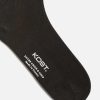 KOST Men'S Black Organic Cotton Socks Made In France Wholesale