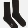 KOST Mens Made In France Black Cotton Socks Clearance