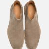 KOST Men'S Taupe Suede Chelsea Boots Clearance