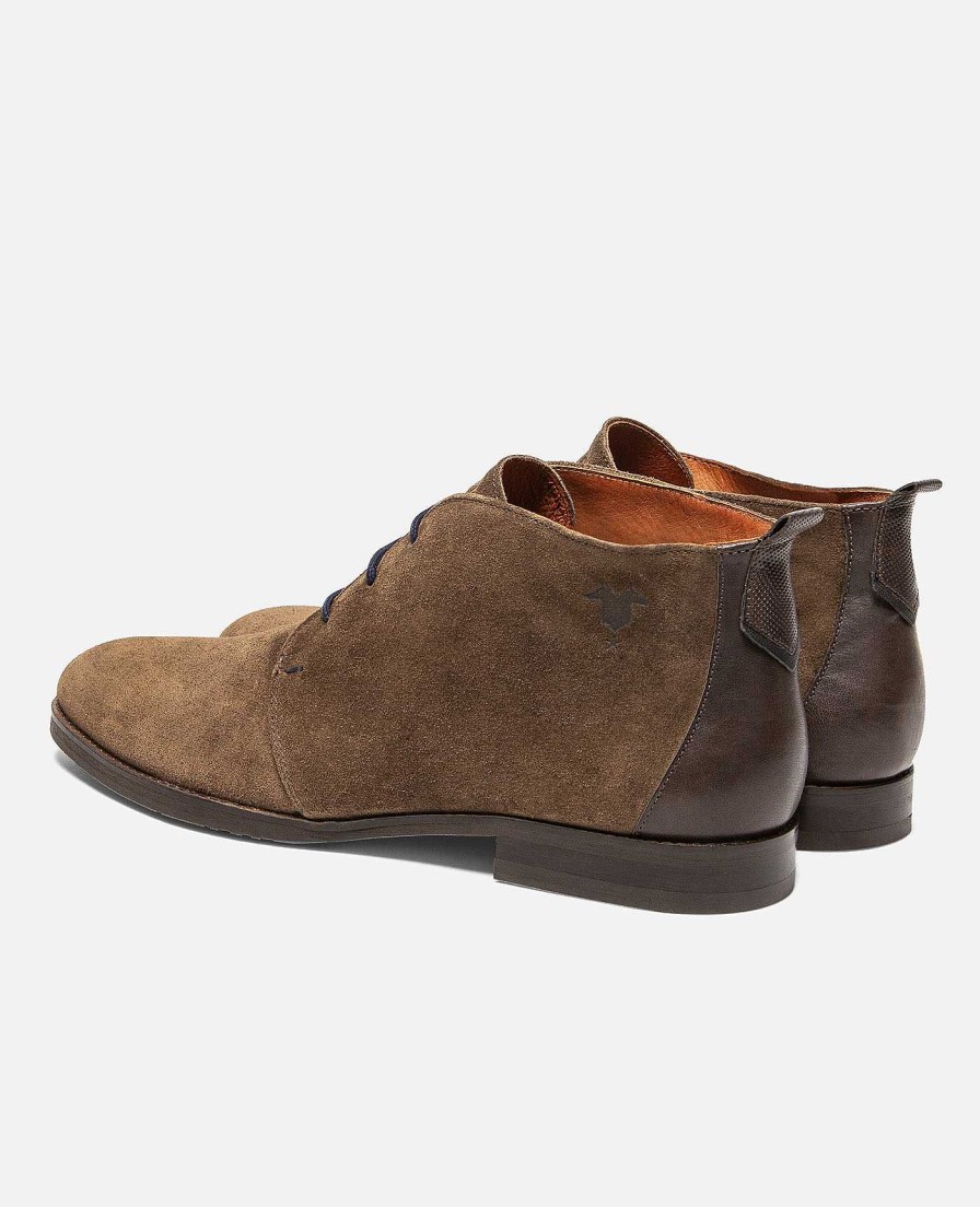 KOST Men'S Brown Suede Chukka Boots Wholesale