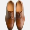 KOST Men'S Cognac Leather Derbies Wholesale