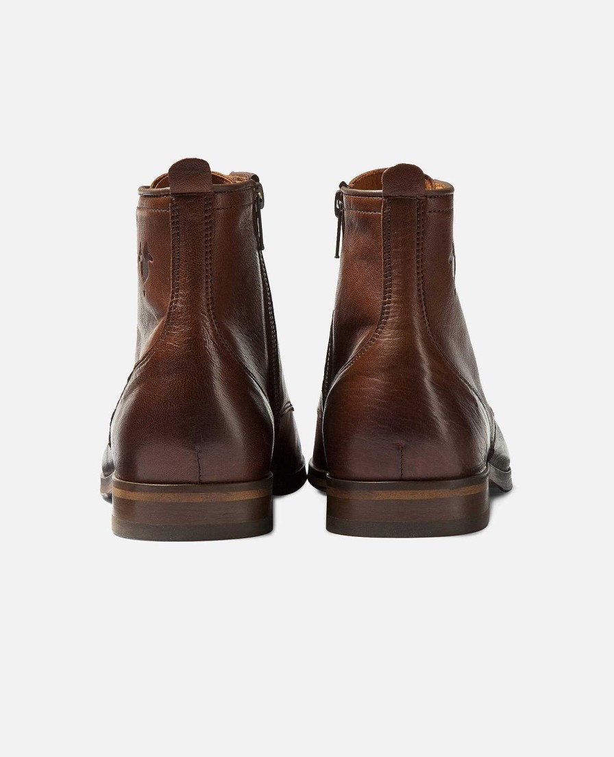 KOST Men'S Brown Vegetable Tanned Leather Boots Online