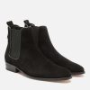 KOST Black Women'S Suede Chelsea Boots Wholesale