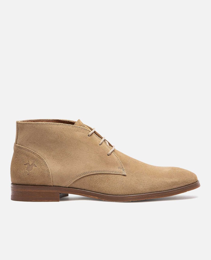 KOST Men'S Camel Suede Chukka Boots Hot