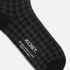 KOST Mens Black And Gray Made In France Organic Cotton Socks New