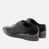 KOST Men'S Black Leather Derby Shoes Hot