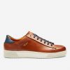 KOST Men'S Brown Leather Sneakers Hot