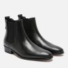 KOST Women'S Black Leather Chelsea Boots Best