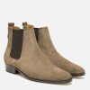 KOST Mens Moleskin Suede Chelsea Boots With Heel Online