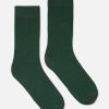 KOST Men Made In France Green Cotton Socks New