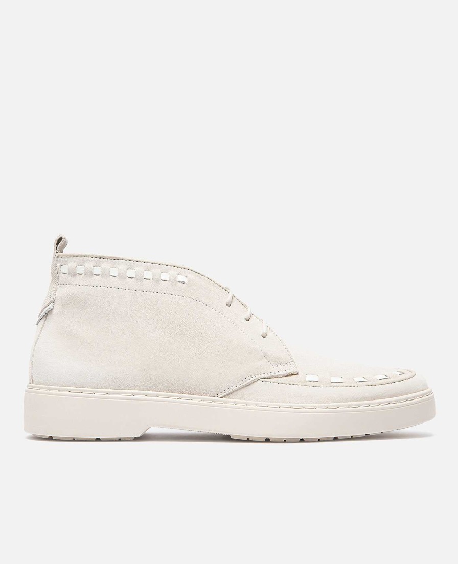 KOST Mens Off White Suede Chukka Boots Hot