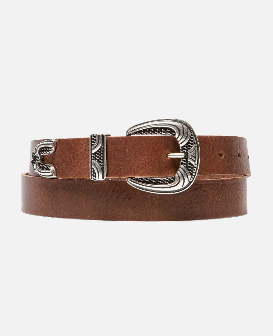 KOST Belt Made In Vegetable Tanned Leather From France Wholesale