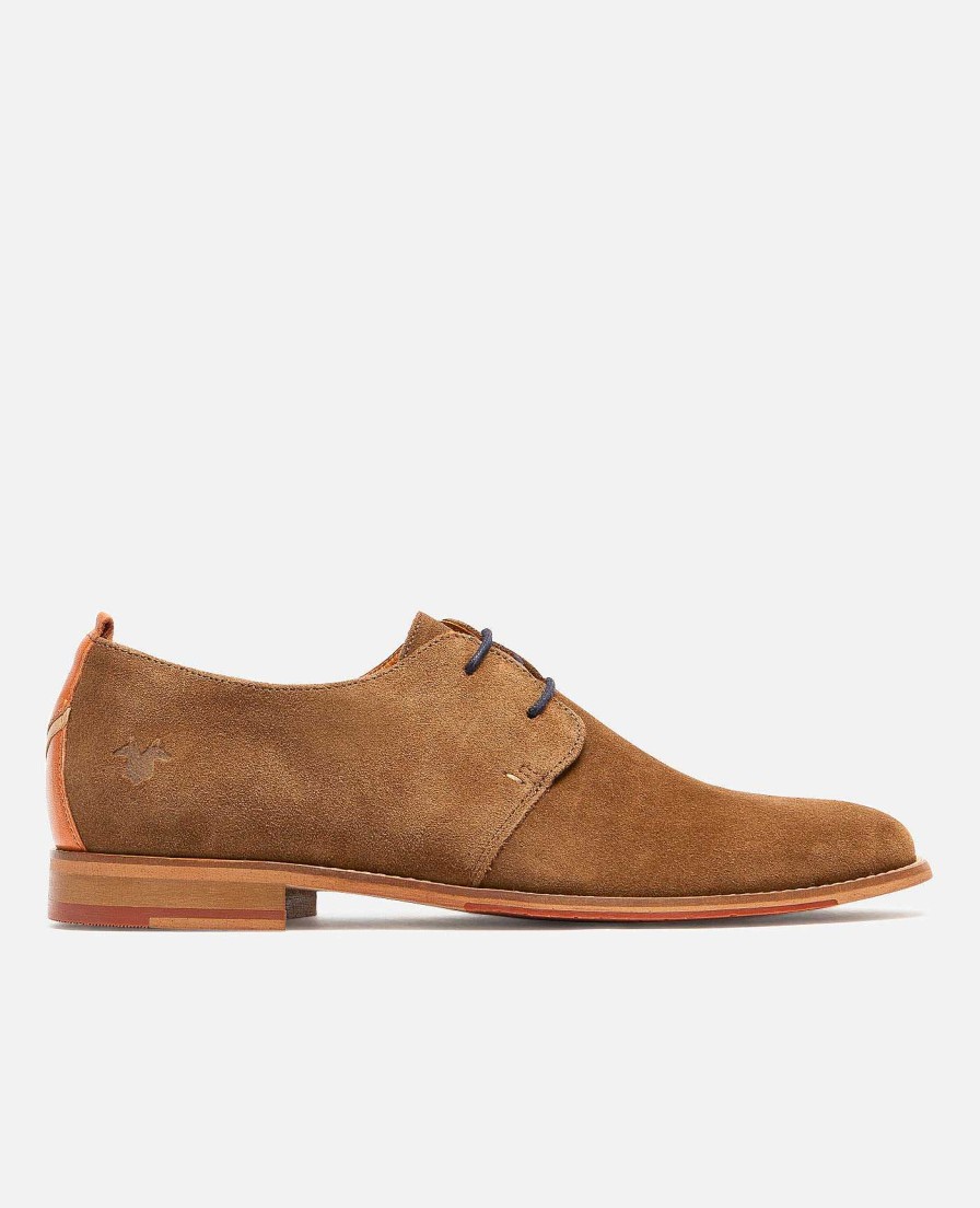 KOST Men'S Brown Suede Derby Shoes Online