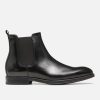 KOST Men'S Black Leather Chelsea Boots Wholesale