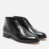 KOST Men'S Black Leather Chukka Boots Clearance