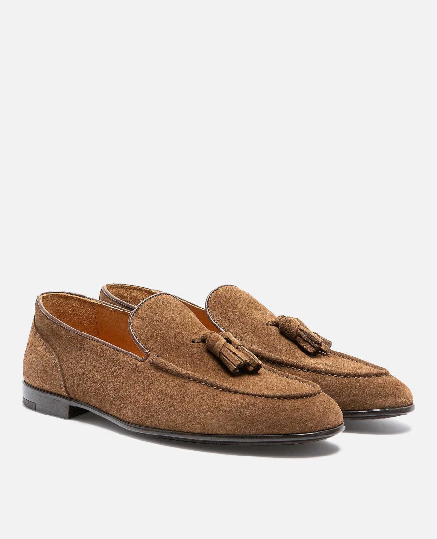 KOST Men'S Brown Suede Moccasin Wholesale