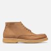 KOST Brown Nubuck Boots For Men Best