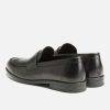 KOST Men'S Black Leather Loafers Hot