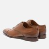 KOST Men'S Brown Leather Oxford Shoes Wholesale