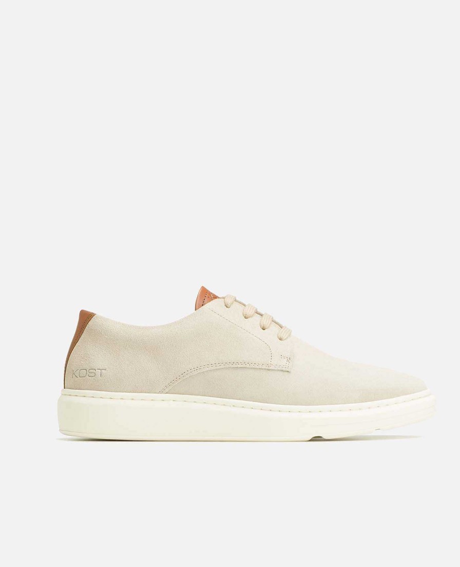 KOST Men'S Suede Beige Sneakers Best