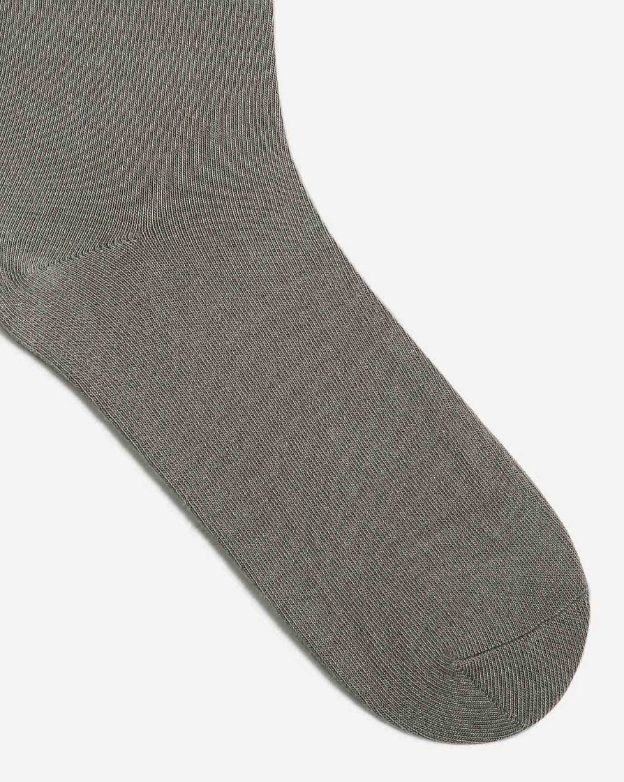 KOST Men'S Gray Organic Cotton Socks Made In France Online