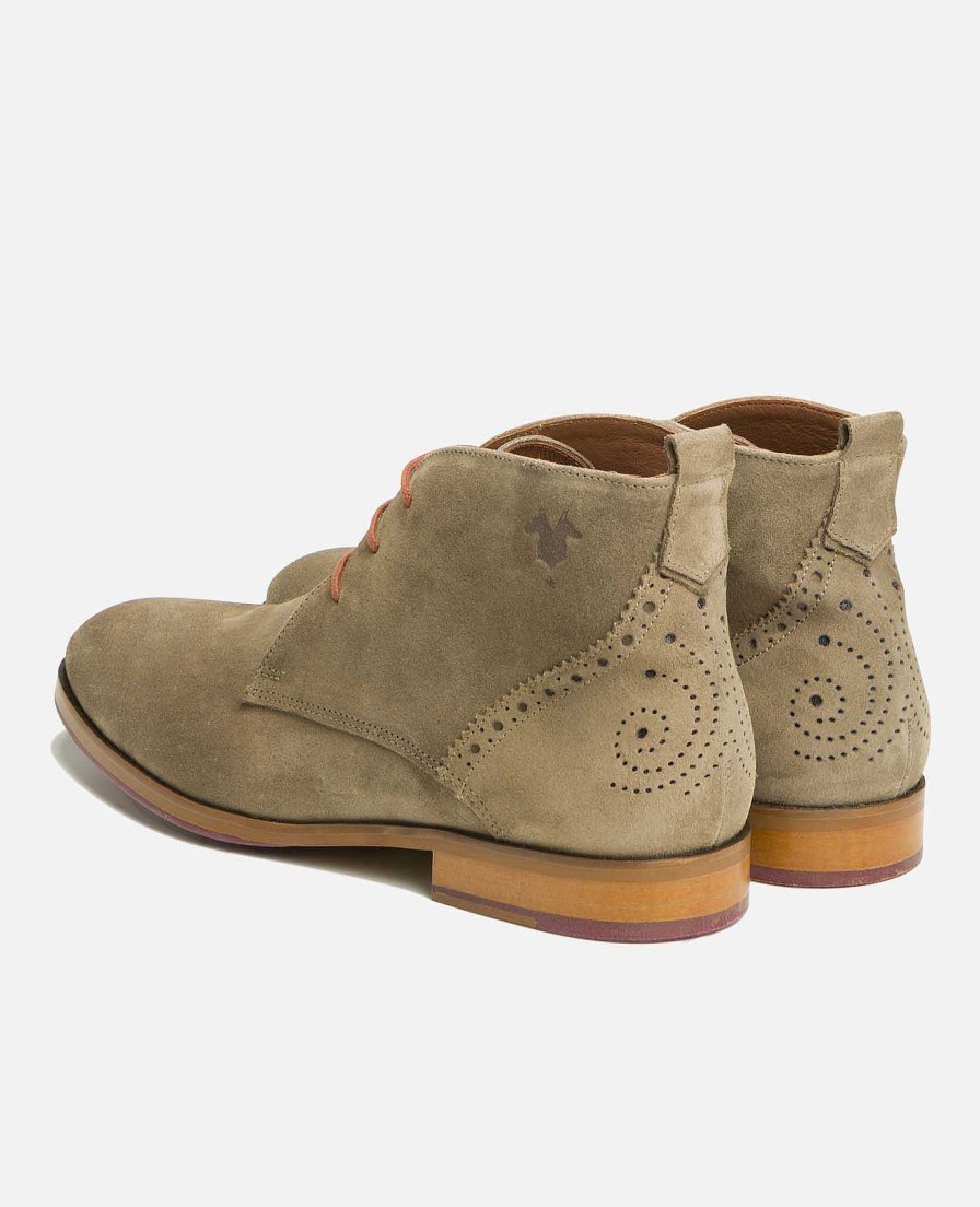 KOST Made In France Mens Brown Suede Chukka Boots Best