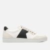 KOST Men'S Made In France Vegan White And Black Textile Sneakers Clearance