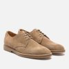 KOST Men'S Suede Cognac Derby Shoes Hot