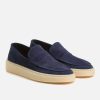 KOST Navy Blue Suede Loafers For Men New