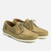 KOST Men'S Nubuck Khaki Boat Shoes Best