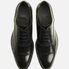 KOST Men'S Black Leather Oxford Shoes Clearance