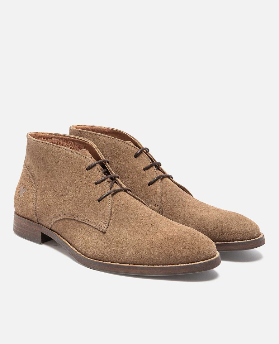 KOST Men'S Brown Suede Chukka Boots Best