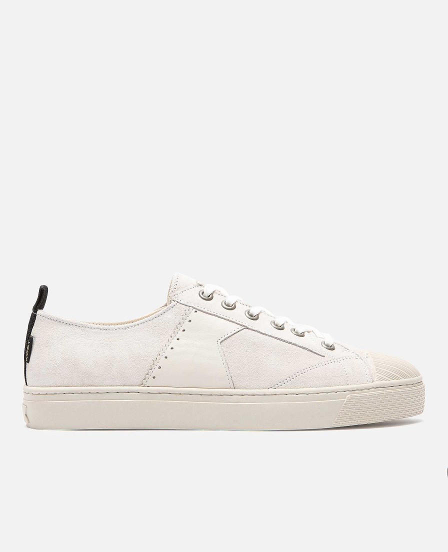 KOST Men'S Off-White Suede Sneakers Wholesale