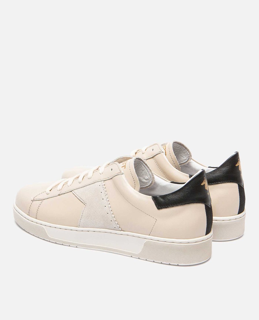 KOST Mixed Beige Leather Eco-Friendly Sneakers Best