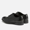 KOST Men'S Black Leather Derby Shoes Best